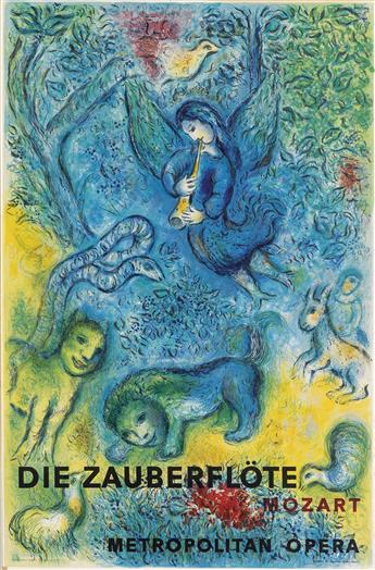 MARC CHAGALL (after) Three color lithograph posters
